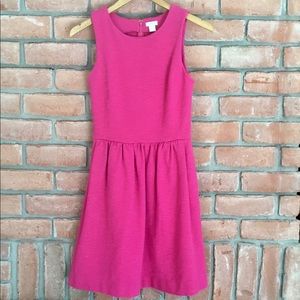 J. Crew Pink midi dress XS